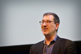 Sjefredaktør Stephen Engelberg i ProPublica under åpningen av SKUP i Tønsberg 31. mars 2017.