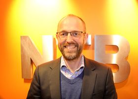 Påtroppende publisher Mads Yngve Storvik i NTB. Bildet er tatt da Storvik ble ansatt i vår.