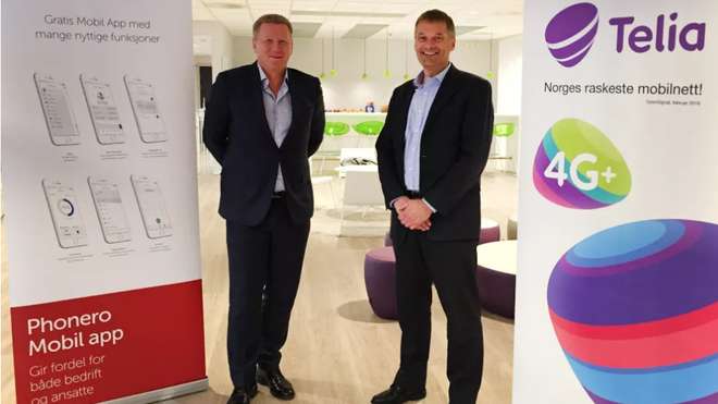 TELIA OG PHONERO SLÅS SAMMEN