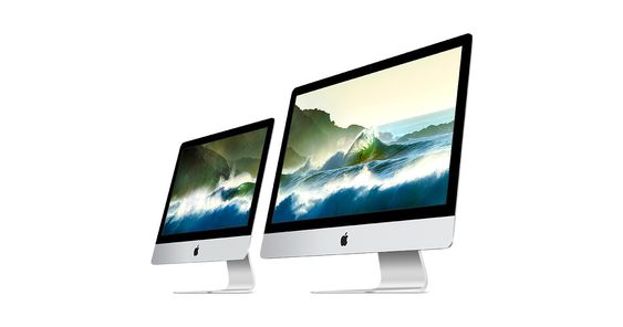Apples nåværende iMac-er.
