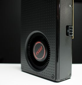 RX 580 ser ut til å få en 8-pinners strømkontakt fremfor 480s 6-pinners strømkontakt.