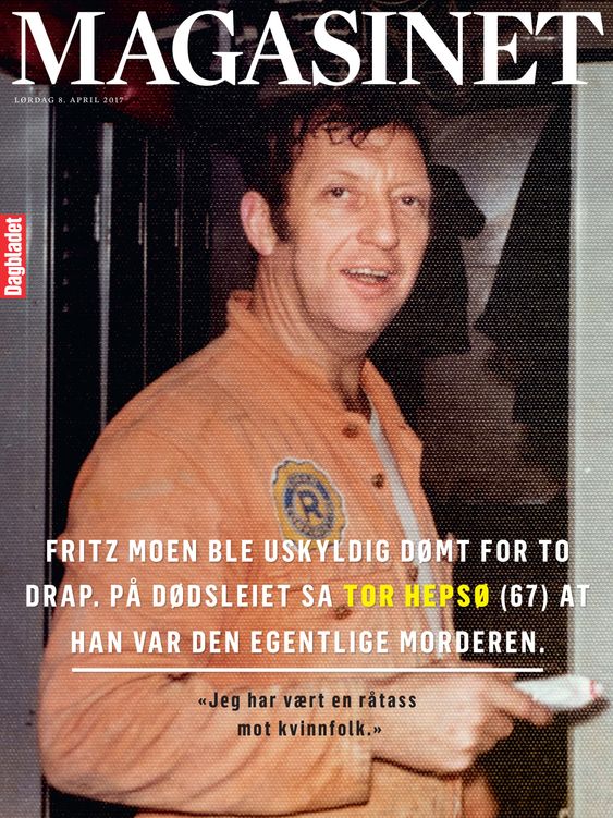 Lørdagens forside på Magasinet.