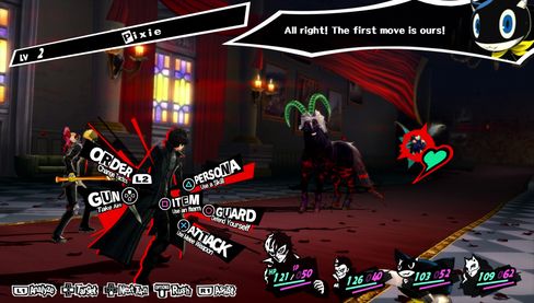 Persona 5 boblar nesten over med stil.