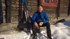 PRISENE ØKER: Frode Søreide forteller at hytteprisene øker.