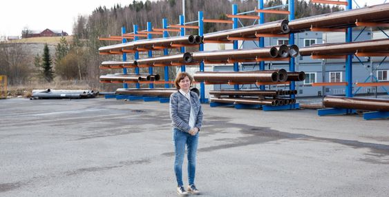 Melbye på Skedsmokorset. Melbye på Skedsmokorset. Kate Edel Grønberg Lyngdal, innkjøpssjef.