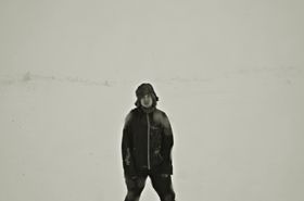 En sliten Alexander Killingberg, redaktør for Fosna-Folket under turen der de gjenskapte fluktruten til jødene fra Leksvik til Sverige.