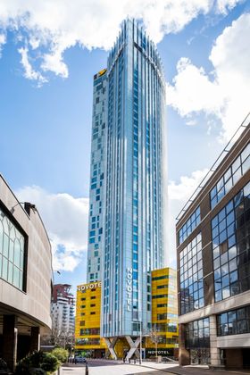 RUVER: Nye Novotel Canary Wharf har kostet AccorHotels omlag 1 millard kroner.