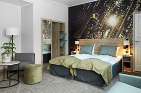 NYTT: Store deler av hotellet er nyoppusset, deriblant rommene.