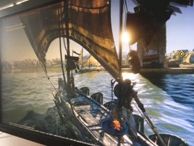 Dette bildet viser visstnok det neste Assassin's Creed-spillet i aksjon.