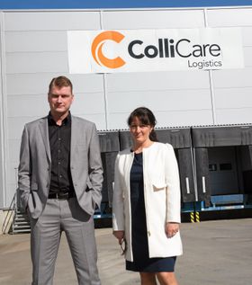 Knut Sollund sammen med CMO i ColliCare, Camilla Skjervold.