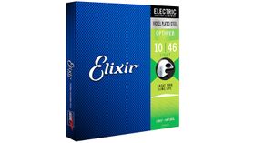 Nye Elixir Optiweb elgitarstrenger med belegg (coating) skal gi samme lyd og spillefølelse som ubehandlede strenger. Pris: 170,-.