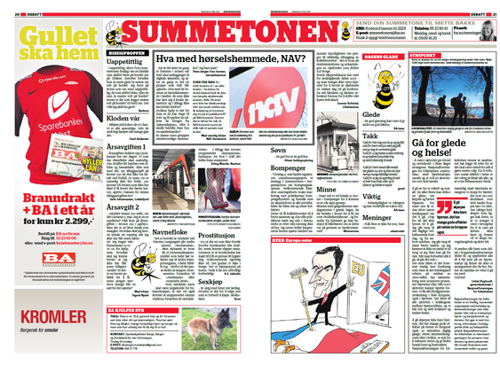 Summetonen 9. mai.