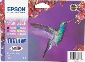 Epson T0807 Quad Pack