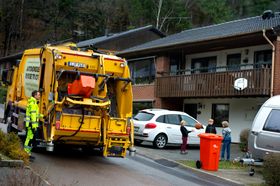 Volvos selvstyrte lastebil skanner omgivelsene og stopper automatisk når et hinder plutselig dukker opp i veibanen.