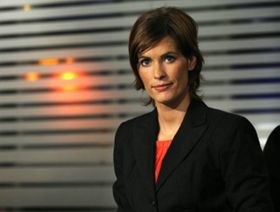 Dyveke Buanes fra tiden hun debuterte som anker på TV 2. Foto: TV 2.