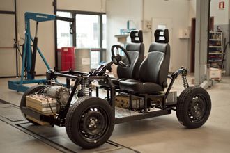 OSVehicle hevder at det er mulig å montere chassiset på en time.