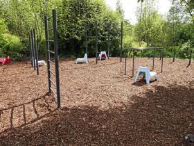 PÅ KOLBOTN: Det er i dag én lignende park fra før i Oppegård, og den er på Kolbotn, nærmere bestemt i Generasjonsparken.