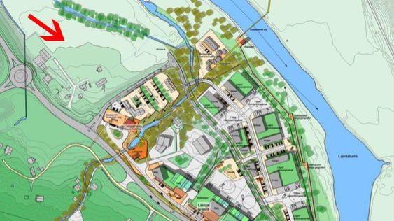 GODT OPPLYST: Fylkesmannen meiner planane for Håballen II er forsvarleg opplyst.