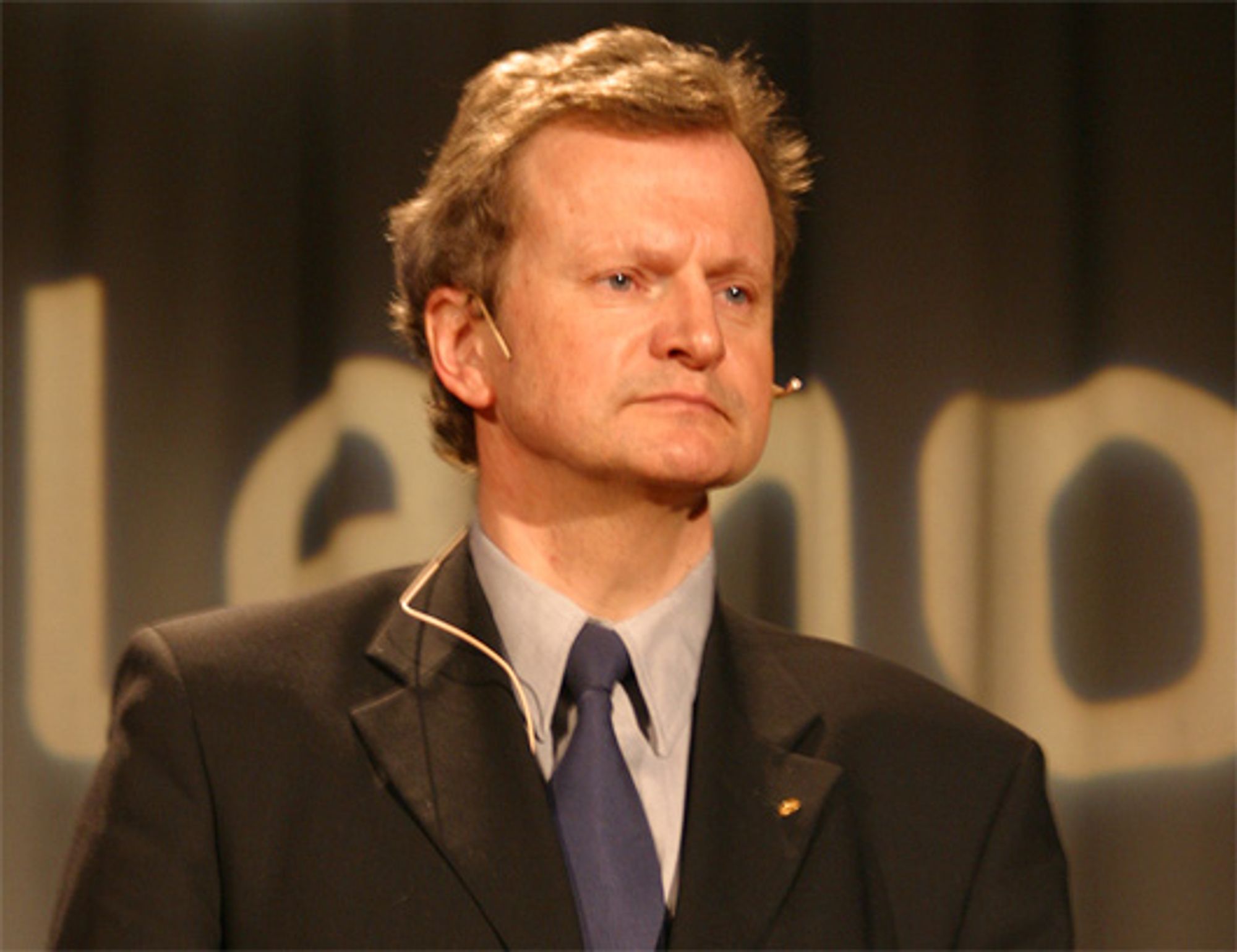 Telenorsjef Jon Fredrik Baksaas er i hardt vær.