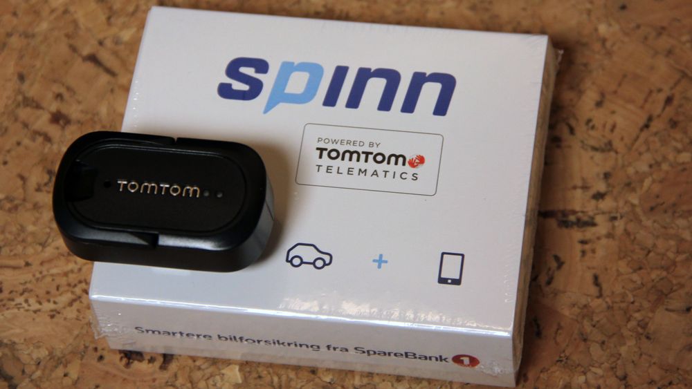 Bilforsikringsproduktet Spinn fra Sparebank 1 Forsikring er basert på ODB II-pluggen TomTom LINK 100.