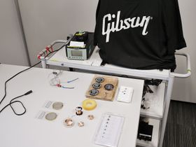 Noen av elementene Gibson Innovations bruker i sine hodetelefoner.