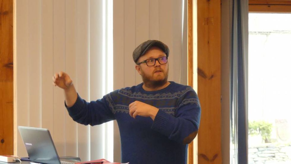 VIL MINKE UTSLEPP: Førstekandidat Gøran Johansen og Aurland MDG vil jobba aktivt for at Aurland kommune blir ein nullutsleppsdestinasjon.