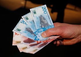 Norges Bank presenterer nye sedler.
