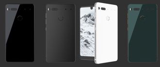 Telefonen kommer i fire ulike farger.
