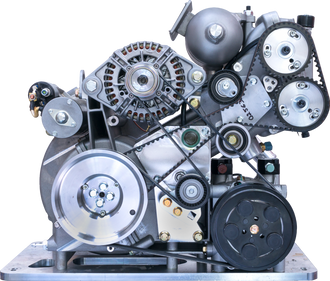Andre generasjon Dearman nitrogenmotor.