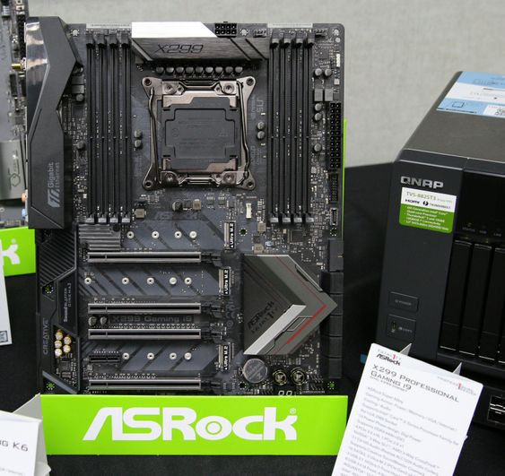 ASRock Fatal1ty X299 Professional Gaming i9 har en 10 gigabit LAN-port som for eksempel gir god fart mot en kjapp NAS.