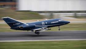 DA-20 Falcon Jet.