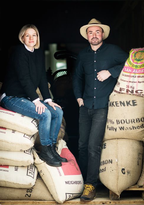 Renate Aune og Kristian Helgesen.