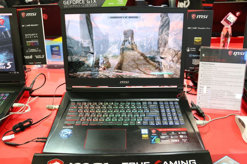 MSI GS63VR.