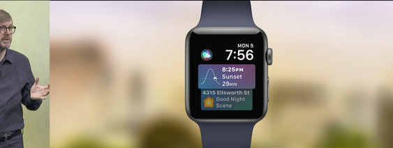 Nye Siri Face på Apple Watch OS 4.