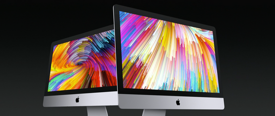 Oppgraderte iMac.