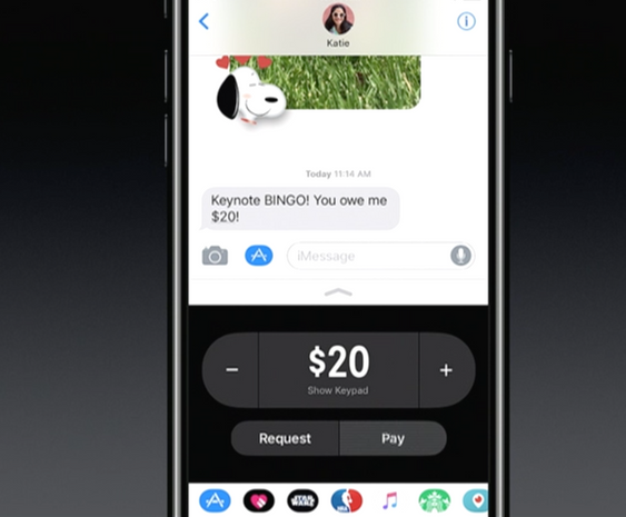 Apple Pay gjetter selv hvor mye du vil betale.