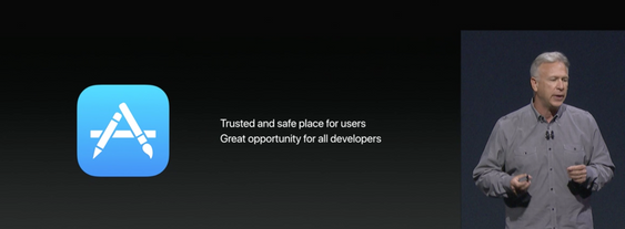 App Store i fokus.