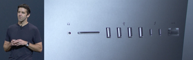 Nå får du to USB Type-C-porter bak.
