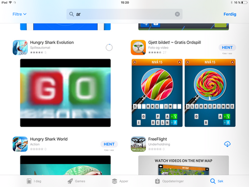 Introduksjonsvideoer for hver app vises automatisk hvis du dveler med appen på skjermen i nye App Store. Det er foreløpig litt uvisst om det er mulig å skru av denne funksjonen, eller eventuelt å begrense den på mobilnett.