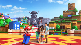 Vi har fått det første glimtet fra den kommende Mario-parken.