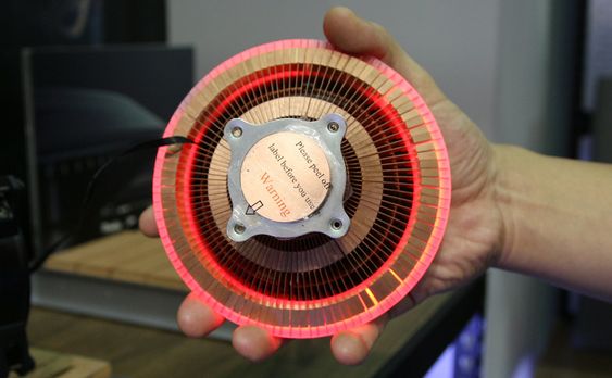 Cooler Master Heat Column Concept Cooler har LED-ringer og en god dose kobber.