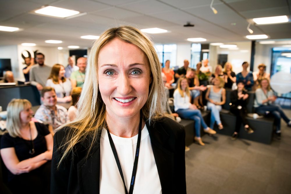 Sjefredaktør Kirsti Husby i Adresseavisen