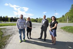 ENGASJERTE: Paal Sjøvall, Caroline Monstad Høgsnes, Helge Marstrander og Johanne Ingierd i FAU.