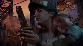 Clementine vil spille en sentral rolle i den fjerde og siste spillsesongen av The Walking Dead (her fra tredje sesong, A New Frontier).