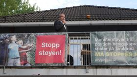 ENGASJERT: Helge Marstrander i FAU ved Hellerasten skole startet kampenjen.