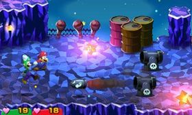 Den oppussede utgaven av Mario & Luigi: Superstar Saga.