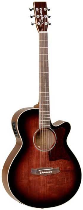 Tanglewood Sundance Performance Pro X45 AV E. Treverket i lokket har gått gjennom en kunstig aldringsprosess, som ifølge Musikk og Elektronikk skal gi gitaren en fantastisk respons og stabilitet. Sundance Performance Pro-serien er konstruert av den svenske gitarmakeren Michael Sanden. Pris: 9.800,-.