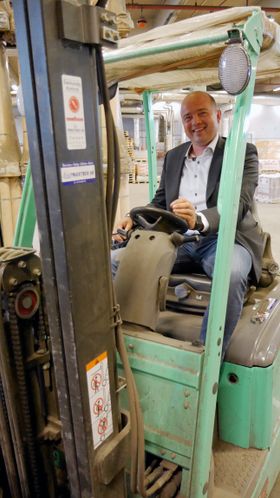 LANG FARTSTID: Pekeberg har jobbet med logistikk midten av 90-tallet.