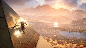 Vi har ingen bilder fra den kommende serien, så kos deg heller med dette skjermbildet fra Assassin's Creed Origins.