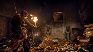Assassin's Creed Origins virker ikke som en grafisk slugger.
